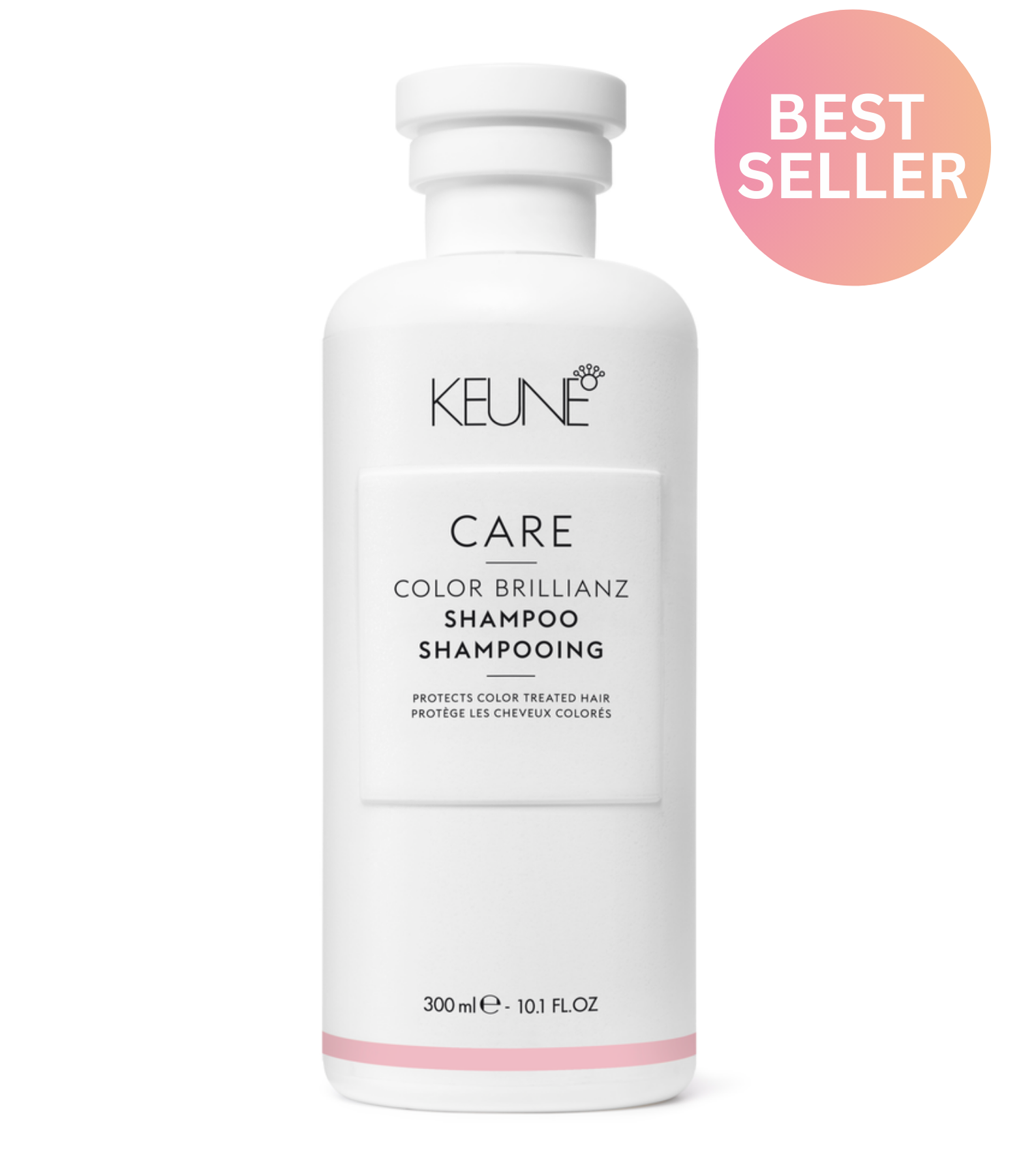 Our Color Brilliance Shampoo is perfect for colored hair and ensures long-lasting color brilliance. Visit Keune.ch for more care hairproducts.